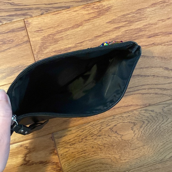 Victorias Secret rainbow sequin pouch/makeup bag - Picture 3 of 5